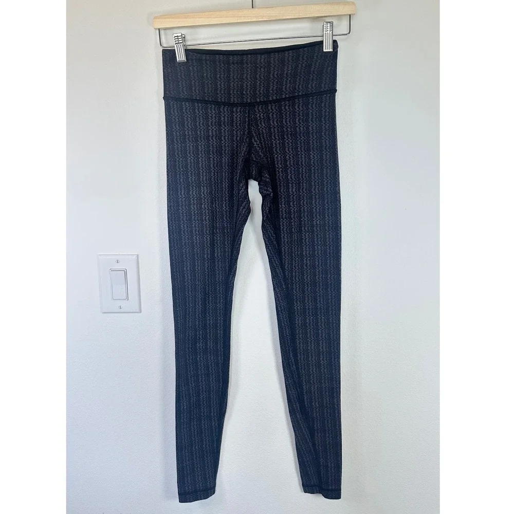 Lululemon Wunder Under Pant Ziggy Wee August Inkwell Yoga Gym Athleisure 4